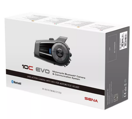 Мотогарнитура Sena 10C EVO c экшенкамерой