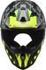 Мотошлем LS2 MX703 C X-Force Barrier Hi-Viz Yellow Green XXXL