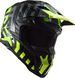 Мотошлем LS2 MX703 C X-Force Barrier Hi-Viz Yellow Green XXXL