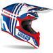 Мотошлем Airoh Wraap BROKEN blue/red gloss XL
