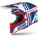 Мотошлем Airoh Wraap BROKEN blue/red gloss XL