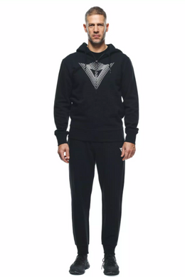 Толстовка DAINESE HOODIE LOGO Black/White XS