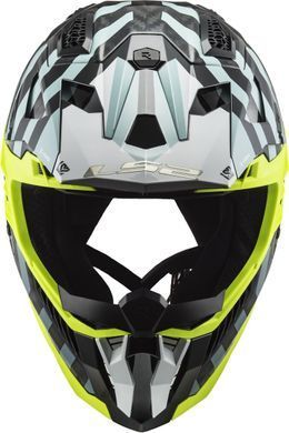 Мотошолом LS2 MX703 C X-Force Barrier Sky Blue L