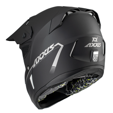 Мотошолом AXXIS WOLF S Solid A1 Matt L