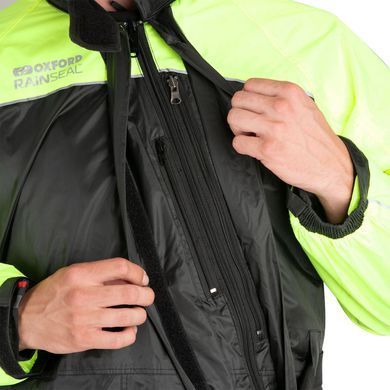 Дождевик комбинезон Oxford Rainseal Oversuit Black/Fluo M