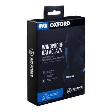 Балаклава Oxford Advanced Windproof Balaclava Black