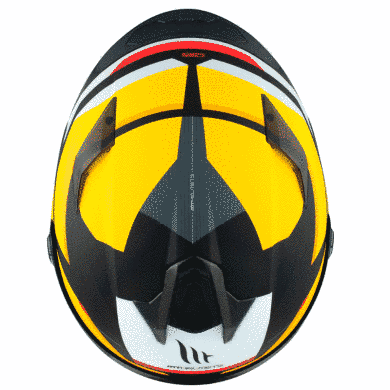 Мотошолом MT Targo S KAY B3 Matt Yellow ECE2206 XXS