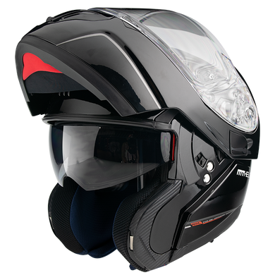 Мотошолом MT ATOM SV Solid Gloss Black L