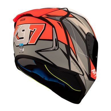 Мотошлем MT Revenge 2 Xavi Vierge A5 Matt Red L