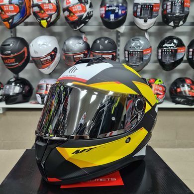 Мотошолом MT Targo S KAY B3 Matt Yellow ECE2206 XL