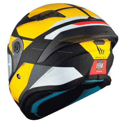 Мотошолом MT Targo S KAY B3 Matt Yellow ECE2206 XXS