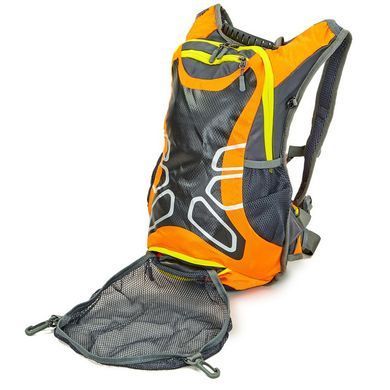 Моторюкзак Enduro Black Orange із гідратором