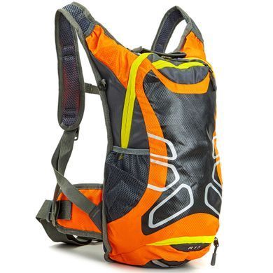 Моторюкзак Enduro Black Orange із гідратором