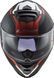 Мотошлем LS2 FF800 Storm 2 Nerve Matt Black Red XXXL