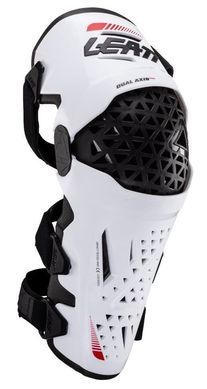 Мотонаколінники Leatt Dual Axis PRO White S-M