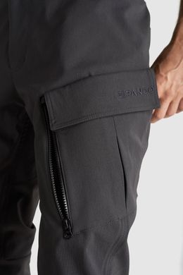 Мотоштани PandoMoto Triton WP Slim Black W32-L32