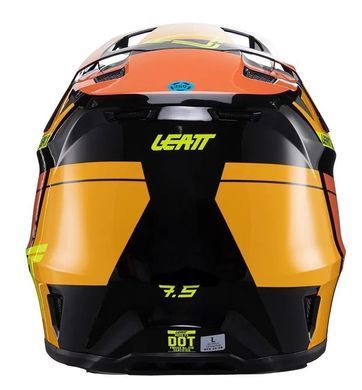 Мотошлем LEATT Helmet Moto 7.5 + Goggle Citrus M