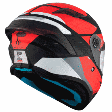 Мотошлем MT Targo S KAY B5 Matt Red ECE2206 XS