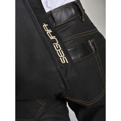 Мотоджинси SEGURA текстиль BOWER black XXL