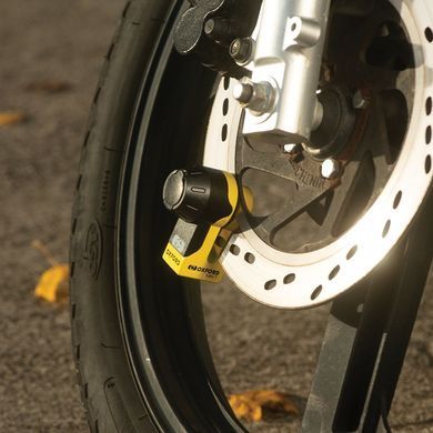 Замок на диск Oxford Mini T Disc Lock Yellow