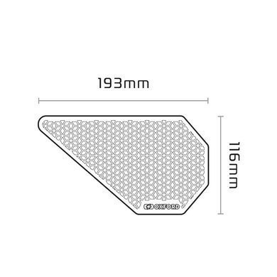 Наклейка на бак Oxford Gripper Adv Tank Grips