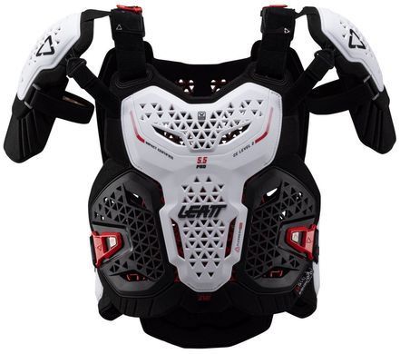 Захист тіла LEATT 5.5 PRO EVO Chest Protector White S/M