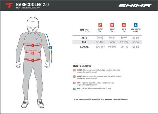 Термобілизна Shima Basecooler 2 Men кофта XS/S