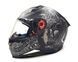 Мотошолом MT Revenge 2 Skull & Roses Matt Black L