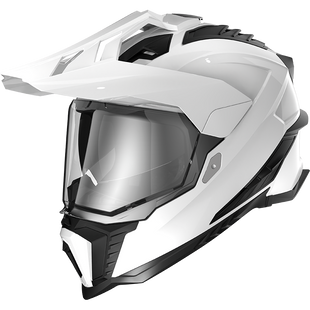 Мотошолом LS2 MX701 Explorer Solid Gloss White XS