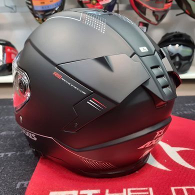 Мотошолом AXXIS HAWK SV Solid A1 Matt Black L