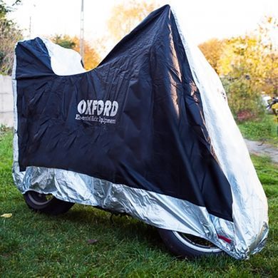 Моточехол Oxford Aquatex Top Box M с местом под кофр 229х99х125 см