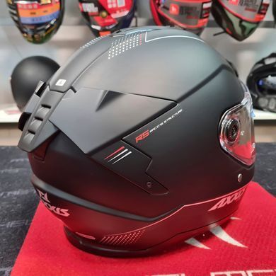 Мотошолом AXXIS HAWK SV Solid A1 Matt Black L