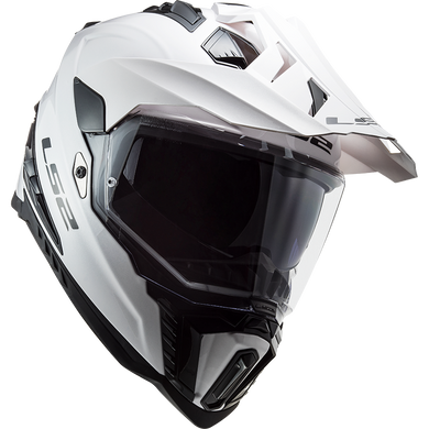 Мотошолом LS2 MX701 Explorer Solid Gloss White XS