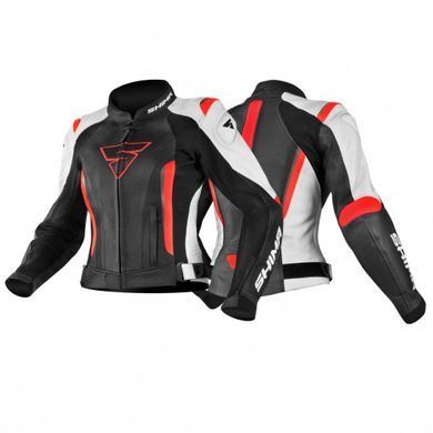 Мотокуртка Shima Miura White Fluor Red L