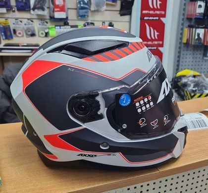 Мотошлем AXXIS PANTHER SV Gale A5 Matt Red XS