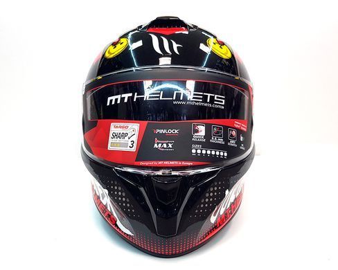 Мотошлем MT TARGO Joker Gloss Black L