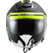 Мотошолом LS2 OF521 Infinity Hyper Matt Titanium Hi-Vis Yellow