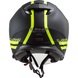 Мотошолом LS2 OF521 Infinity Hyper Matt Titanium Hi-Vis Yellow