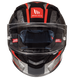Мотошлем MT KRE Gloss Snake Carbon 2.0 Red L
