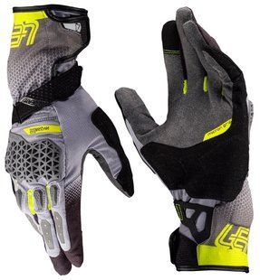 Перчатки LEATT 5.5 HydraDri Adventure Glove Hi-Viz M (9)