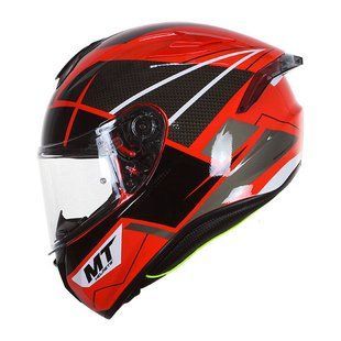 Мотошолом MT TARGO PRO Podium D5 Gloss Red XS