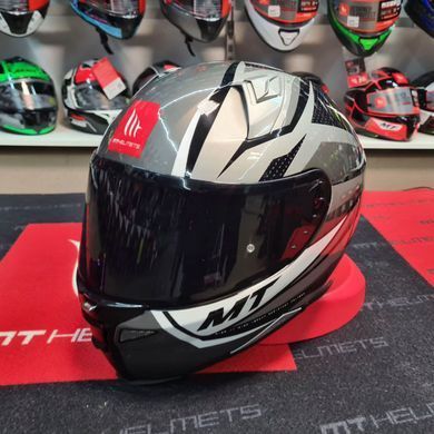 Мотошлем MT Revenge 2 Kley B0 Gloss White M
