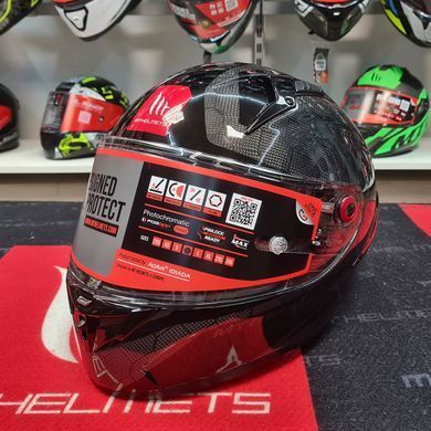 Мотошлем MT KRE+ S Carbon PURE A1 GLOSS S