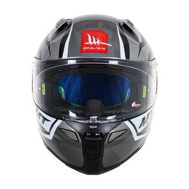 Мотошлем MT Revenge 2 Kley B0 Gloss White M