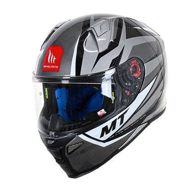 Мотошлем MT Revenge 2 Kley B0 Gloss White M