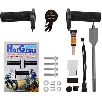 Грипсы с подогревом Oxford Hotgrips Scooter with panel switch