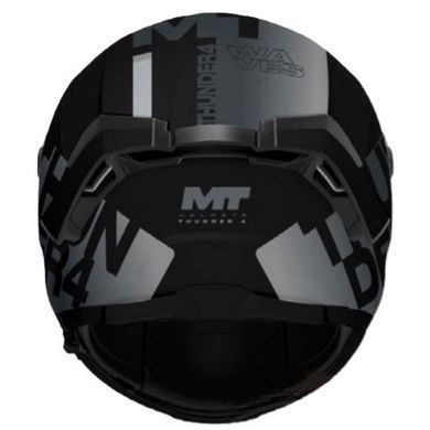 Мотошолом MT THUNDER 4 SV WAVES B2 Matt XS