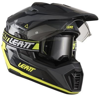 Мотошолом LEATT 7.5 Adventure Helmet + Goggle Hi-Viz M