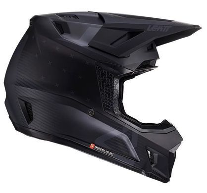 Мотошолом LEATT Moto 7.5 + Goggle Stealth L