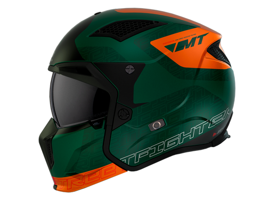 Мотошлем MT STREETFIGHTER SV S Totem C6 Matt Green ECE2206 L
